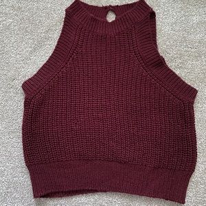 Burgundy Sweater